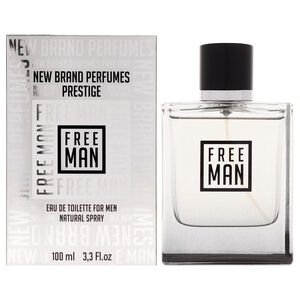 Free Man by New Brand for Men - 3.3 oz EDT Spray